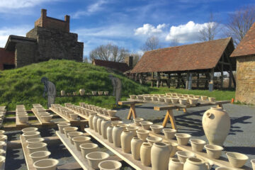 vue sur la cour des potiers