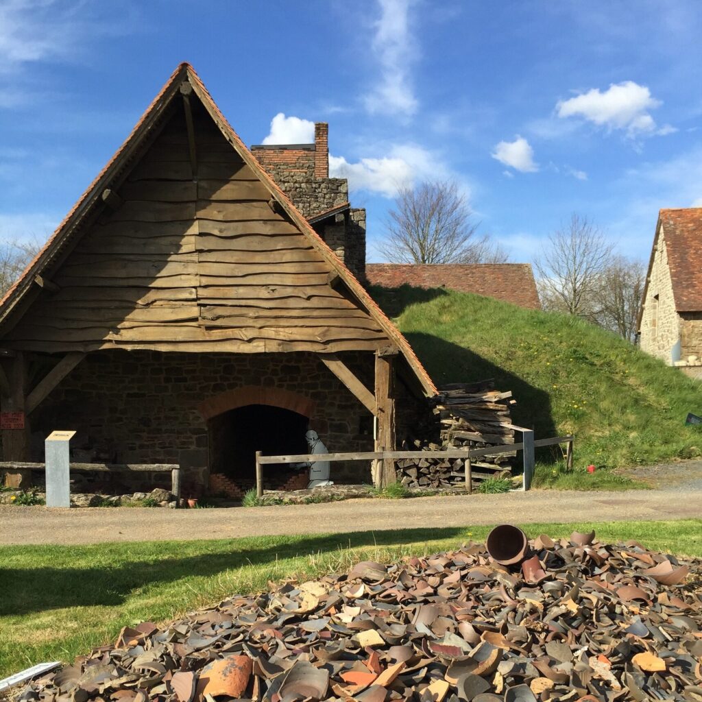Le four Legrain au musée de la céramique de Ger