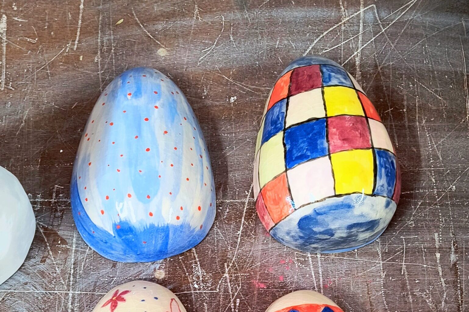 Œufs de Pâques décorés