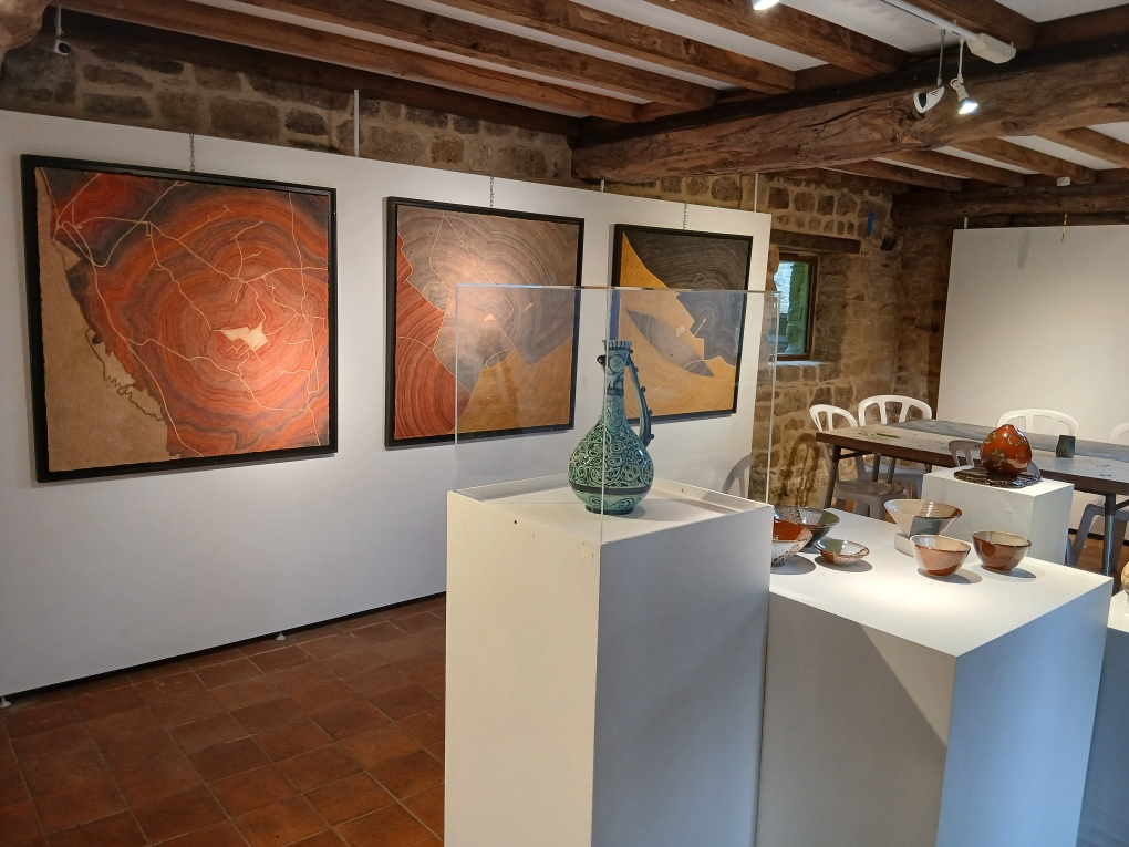 Exposition d'œuvres des membres de Terres d'échange pour les dimanches de Terres d'échange
