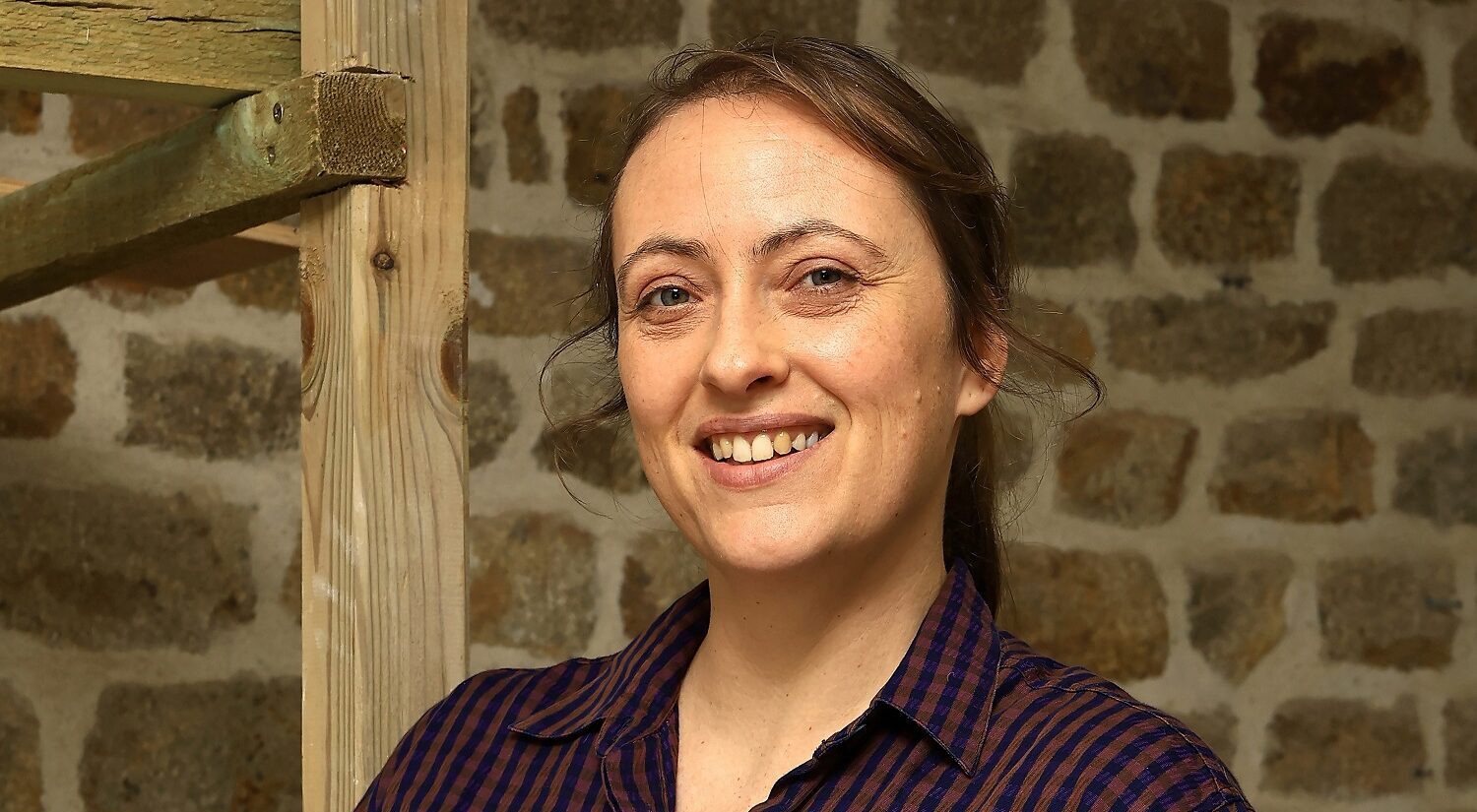 Léa Colin occupante de la pépinière-atelier
